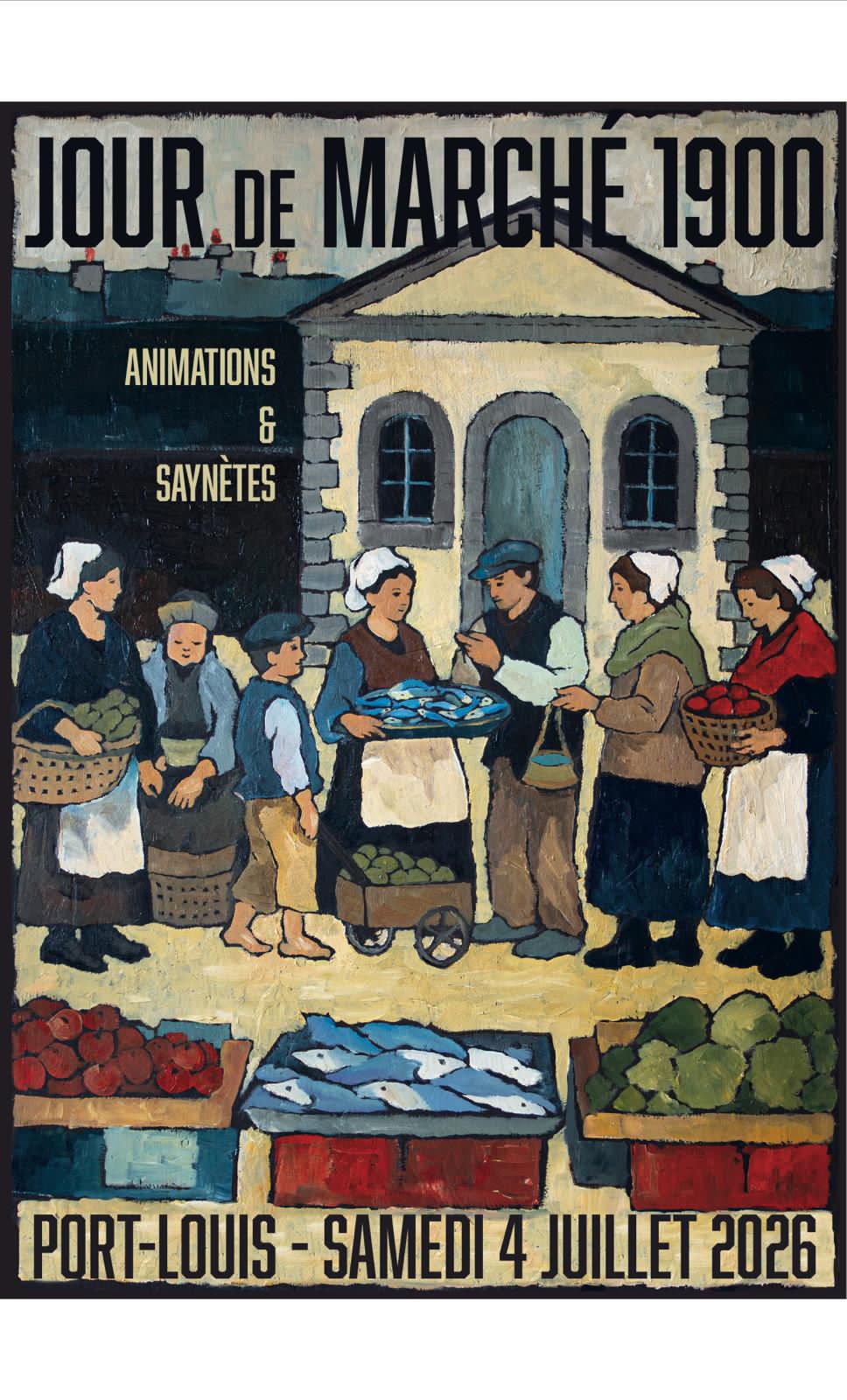 Jour de marché 1900